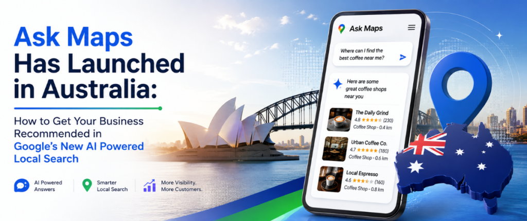 Ask Maps Australia AI-powered local search banner