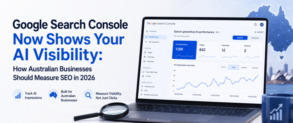 Google Search Console SEO and AI performance report